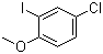 4-Chloro-2-iodoanisole molecular structure (CAS 52807-27-9)