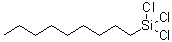 Nonyltrichlorosilane molecular structure (CAS 5283-67-0)