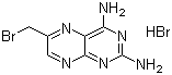 6-(Bromomethyl)-2,4-pteridinediamine hydrobromide molecular structure (CAS 52853-40-4)