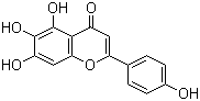 Scutellarein molecular structure (CAS 529-53-3)