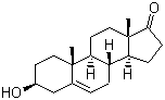 Dehydroepiandrosterone molecular structure (CAS 53-43-0)