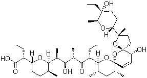 Salinomycin molecular structure (CAS 53003-10-4)