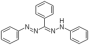 结构式 CAS# 531-52-2, 1,3,5-三苯甲臢