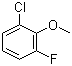 结构式 CAS# 53145-38-3, 2-氯-6-氟苯甲醚