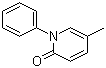 结构式 CAS# 53179-13-8, 哌非尼酮; 5-甲基-1-苯基-2-(1H)-吡啶酮