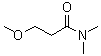 N,N-Dimethyl-3-methoxypropionamide molecular structure (CAS 53185-52-7)