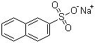 structure of CAS# 532-02-5, Sodium 2-naphthalenesulfonate;2-Naphthalenesulfonic acid sodium salt; Naphthalene-2-sulfonic acid sodium salt