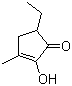 5-Ethyl-2-hydroxy-3-methylcyclopent-2-en-1-one molecular structure (CAS 53263-58-4)