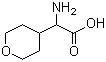 结构式 CAS# 53284-84-7, 4'-四氢吡喃基甘氨酸
