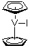 structure of CAS# 53291-02-4, Bis(cyclopentadienyl)iodovanadium;Bis(eta5-2,4-cyclopentadien-1-yl)iodovanadium