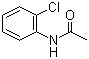 结构式 CAS# 533-17-5, N-(2-氯苯基)乙酰胺