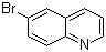 结构式 CAS# 5332-25-2, 6-溴喹啉