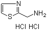 2-Thiazolemethanamine dihydrochloride molecular structure (CAS 53332-78-8)