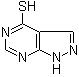 1H-Pyrazolo[3,4-d]pyrimidine-4-thiol molecular structure (CAS 5334-23-6)