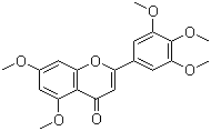 3',4',5',5,7-Pentamethoxyflavone molecular structure (CAS 53350-26-8)
