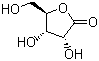结构式 CAS# 5336-08-3, D-(+)-核糖酸-1,4-内酯