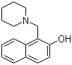 1-(Piperidinomethyl)-2-naphthol molecular structure (CAS 5342-95-0)