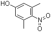 3,5-二甲基-4-硝基苯酚分子结构 (CAS 5344-97-8)