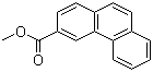 菲-3-甲酸甲酯分子结构 (CAS 5345-98-2)