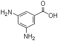 结构式 CAS# 535-87-5, 3,5-二氨基苯甲酸