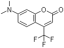 结构式 CAS# 53518-14-2, 香豆素 152; 7-二甲基氨基-4-三氟甲基香豆素