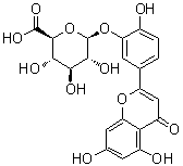Luteolin 3'-O-beta-D-glucuronide molecular structure (CAS 53527-42-7)