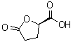 (2R)-Tetrahydro-5-oxo-2-furancarboxylic acid molecular structure (CAS 53558-93-3)