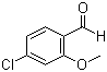 结构式 CAS# 53581-86-5, 4-氯-2-甲氧基苯甲醛