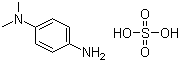 N,N-Dimethyl-1,4-phenylenediamine sulfate molecular structure (CAS 536-47-0)