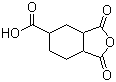 structure of CAS# 53611-01-1, 1,2,4-Cyclohexanetricarboxylic anhydride;4-Carboxyhexahydrophthalic anhydride; Cyclohexane-1,2,4-tricarboxylic acid anhydride; Cyclohexane-1,3,4-tricarboxylic acid 3,4-anhydride; H-TMAn; H-TMAn-s; Hydrogenated trimellitic anhydride