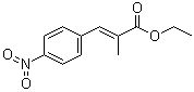 Ethyl 4-nitro-alpha-methylcinnamate molecular structure (CAS 53618-29-4)