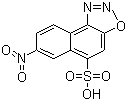 6-硝基-1,2,4-酸氧体分子结构 (CAS 5366-84-7)