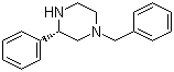 (R)-N-4-Benzyl-2-phenylpiperazine molecular structure (CAS 5368-32-1)