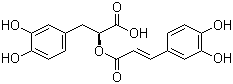 Rosmarinic acid molecular structure (CAS 537-15-5)