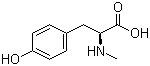 N-Methyl-L-tyrosine molecular structure (CAS 537-49-5)