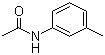 N-乙酰基-3-甲苯胺分子结构 (CAS 537-92-8)