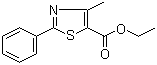 Ethyl 4-methyl-2-phenyl-1,3-thiazole-5-carboxylate molecular structure (CAS 53715-64-3)