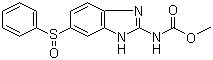 structure of CAS# 53716-50-0, Oxfendazole;[5-(Phenylsulfinyl)-1H-benzimidazol-2-yl]carbamic acid methyl ester