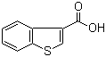 structure of CAS# 5381-25-9, 1-Benzothiophene-3-carboxylic acid