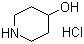 4-Hydroxypiperidine hydrochloride molecular structure (CAS 5382-17-2)
