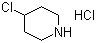 4-Chloropiperidine hydrochloride molecular structure (CAS 5382-19-4)