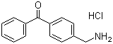 结构式 CAS# 53868-45-4, 4-苯甲酰基苄胺盐酸盐
