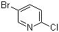 结构式 CAS# 53939-30-3, 5-溴-2-氯吡啶; 2-氯-5-溴吡啶