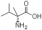 结构式 CAS# 53940-82-2, (R)-2-氨基-2,3-二甲基丁酸