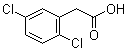 结构式 CAS# 5398-79-8, 2,5-二氯苯乙酸