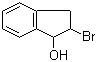 structure of CAS# 5400-80-6, 2-Bromo-1-indanol;2-Bromo-1-hydroxyindane; Indene bromohydrin