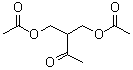 4-(Acetyloxy)-3-[(acetyloxy)methyl]-2-butanone molecular structure (CAS 5400-83-9)