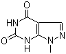 1-Methyl-1H-pyrazolo[3,4-d]pyrimidine-4,6(5H,7H)-dione molecular structure (CAS 5401-15-0)