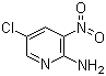 2-氨基-5-氯-3-硝基吡啶分子结构 (CAS 5409-39-2)
