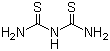 structure of CAS# 541-53-7, Dithiobiuret;2,4-Dithiobiuret; Thioimidodicarbonic diamide; Amino[(aminocarbothioyl)amino]thioxomethane